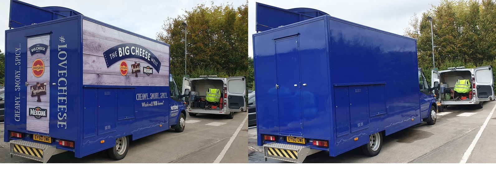 Vehicle graphics and sign writing removal