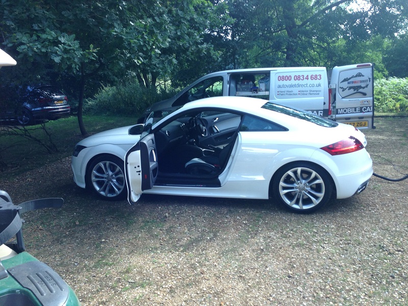 Autovaletdirect offer service at Audi Quattro Cup Final 2013