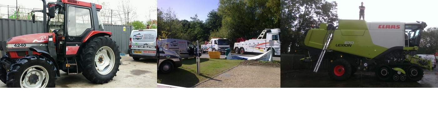 Commercial and agricultural vehicle cleaning and valeting 