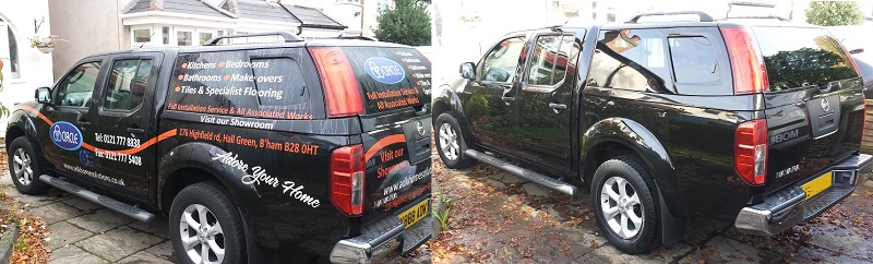 Vehicle graphics and sign writing removal in Kent